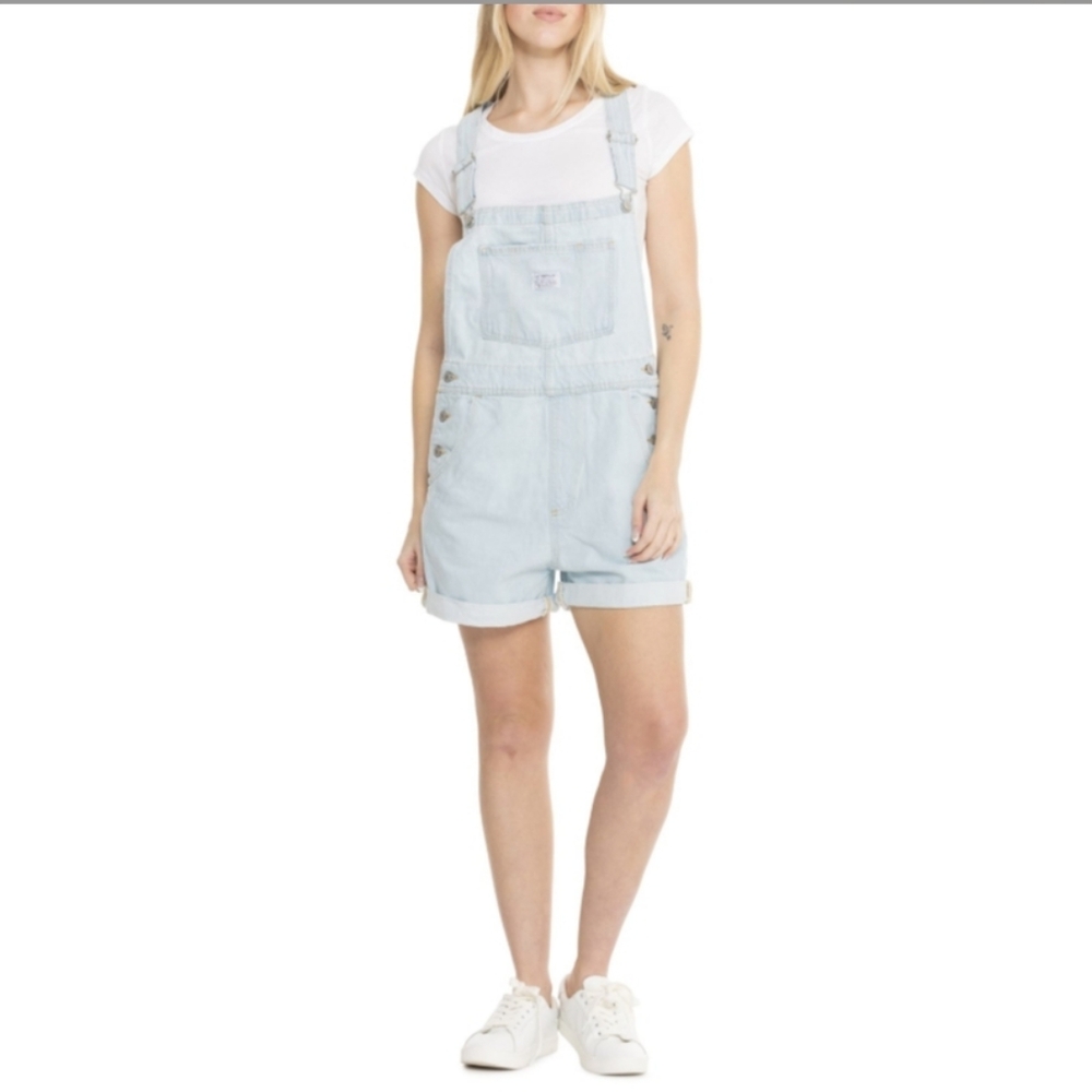 Levi's Shortalls Short Overalls - Picture 7 of 8
